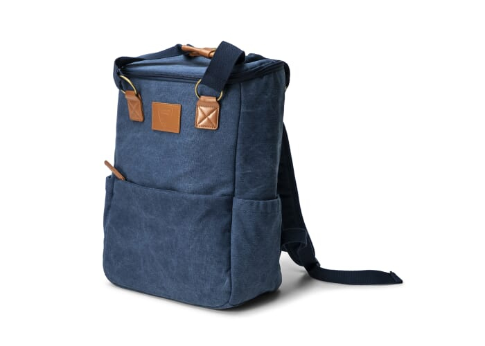 Grand sac à dos publicitaire isotherme Orrefors Hunting Bleu foncé